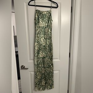 Zara satin maxi dress